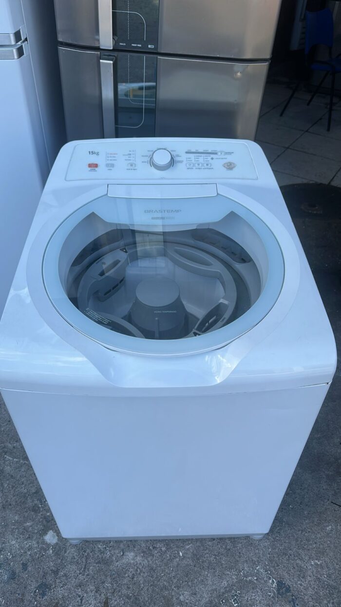 Lavadora Brastemp - 15Kg -220Vts - Usada